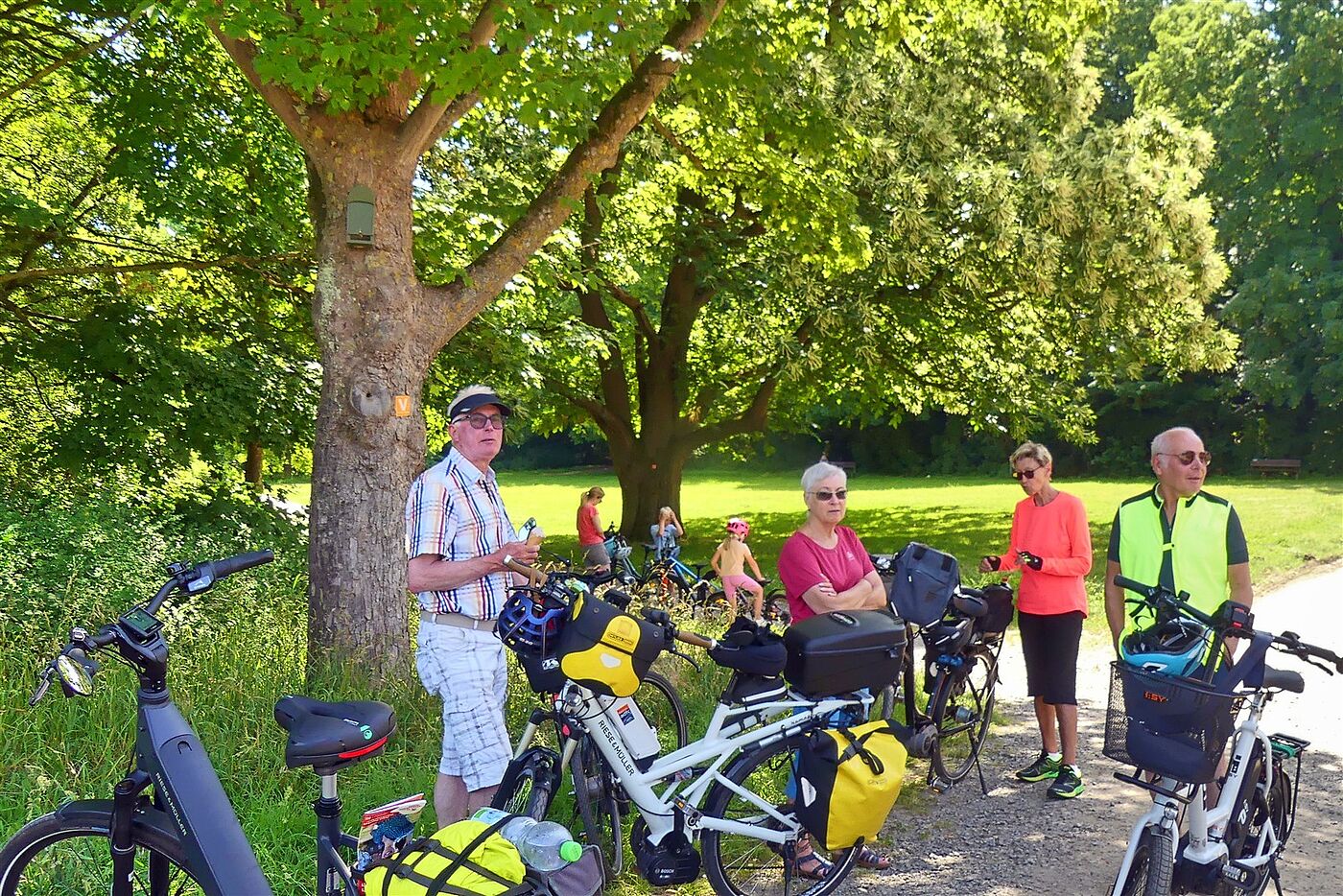 Treffen der Radler*innen