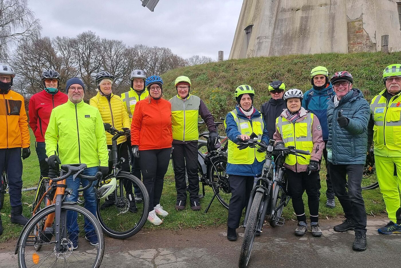 Teilnehmer auf der letzten Tour von Elke