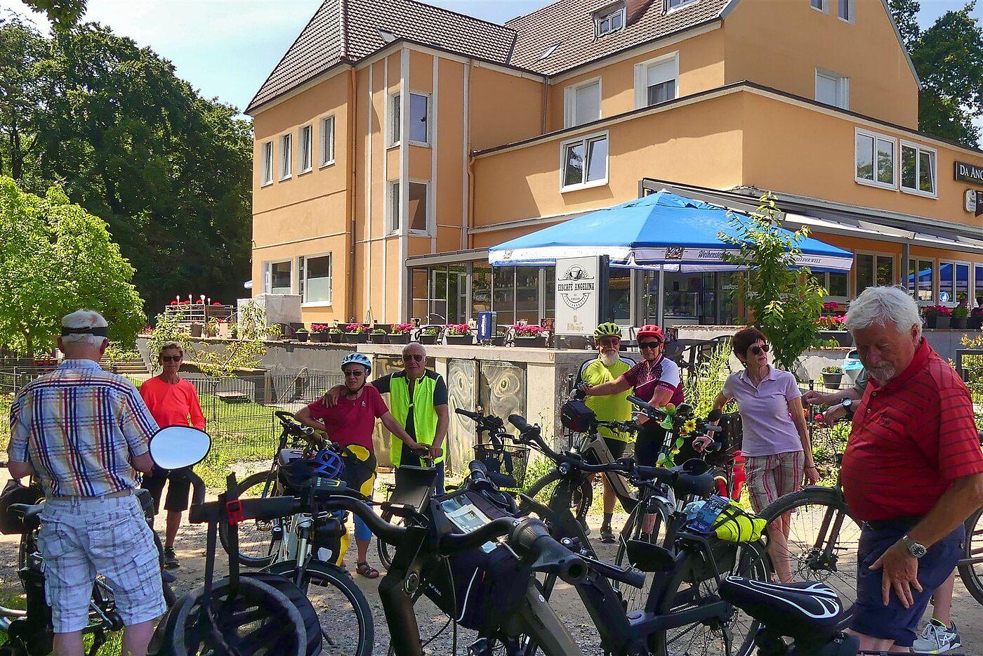 Treffen der Radler*innen