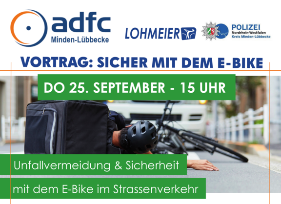 Vortrag-Sicher mit dem E-Bike