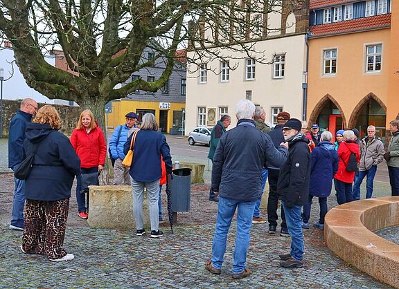 Treffen mit Stadtführern