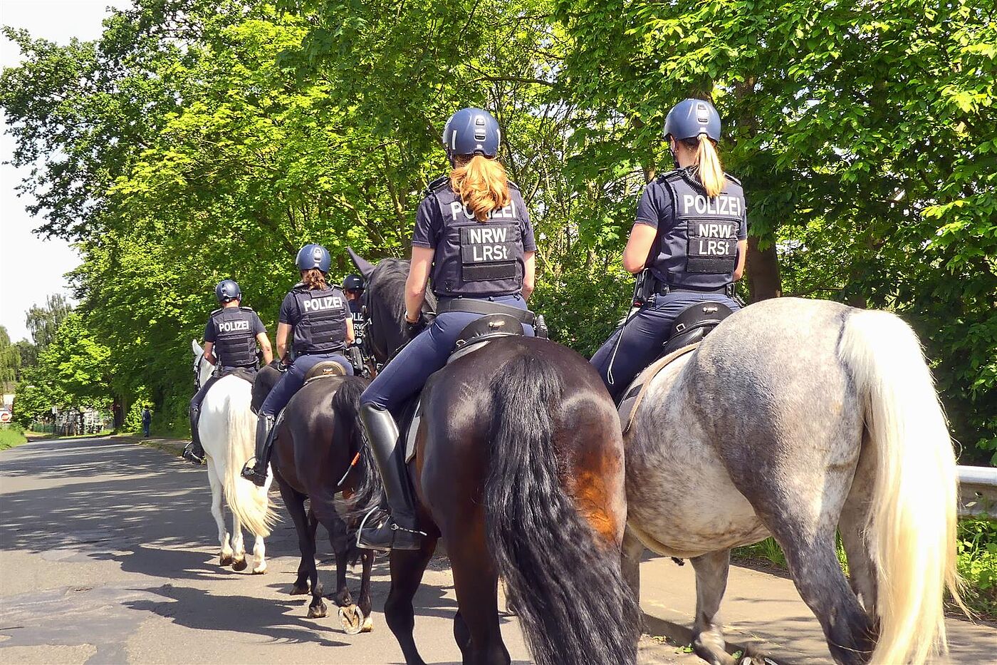 Berittene Polizei