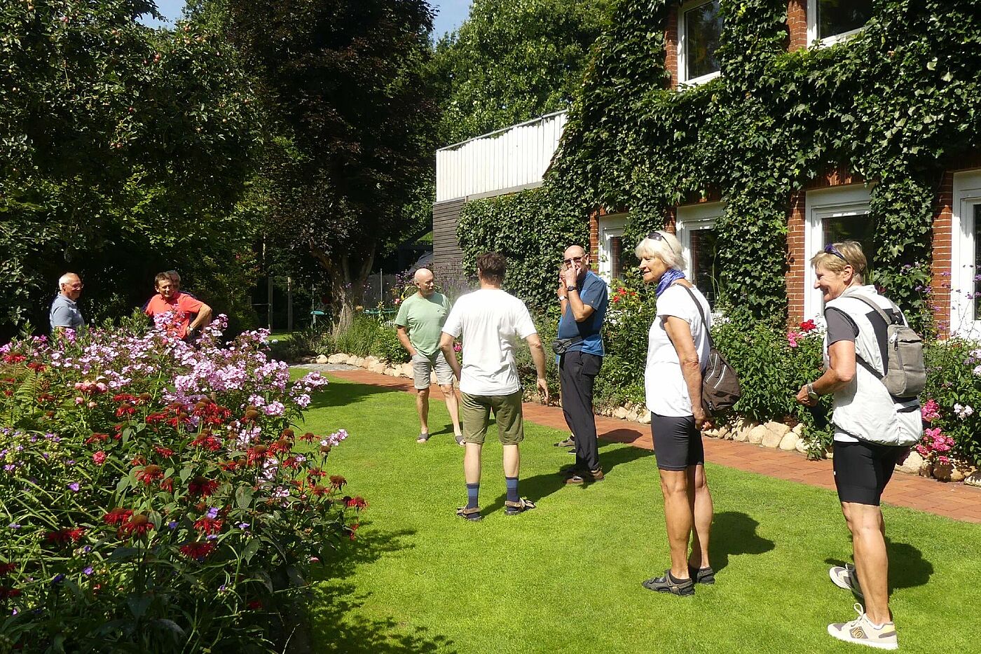 Gartenbesichtigung