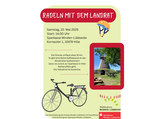 Radeln mit dem Landrat